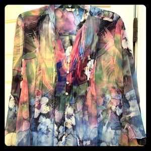 NWOT Artistic Blouse - never worn - women’s L